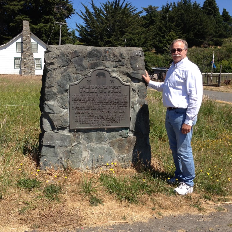 NO. 543 CALIFORNIA'S FIRST DRILLED OIL WELLS -  Marker