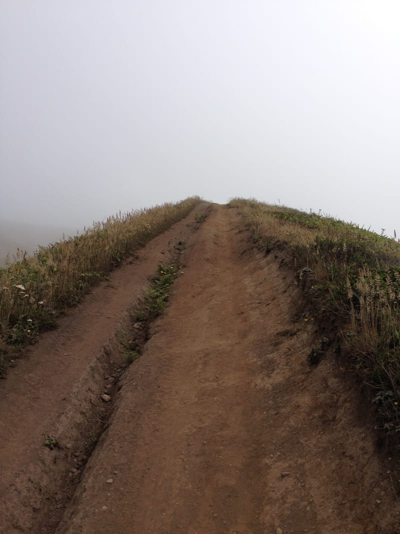 NO. 173 CENTERVILLE BEACH CROSS - The beach trail up to the cross