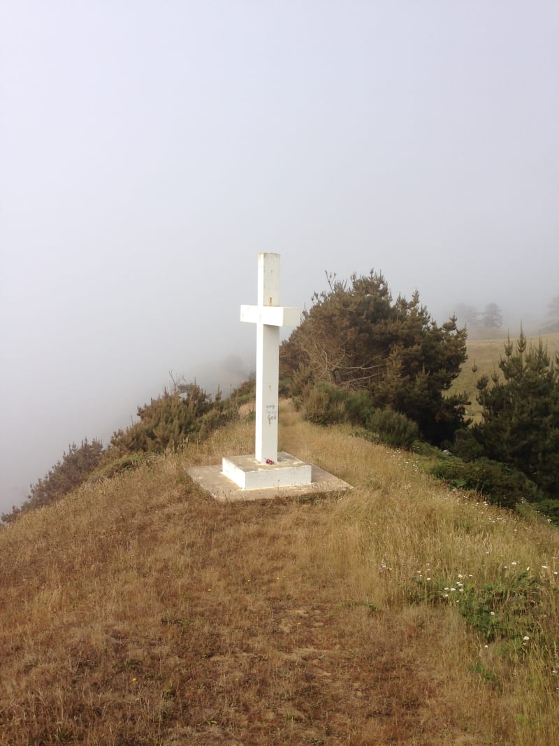 NO. 173 CENTERVILLE BEACH CROSS - The cross is finally in view.