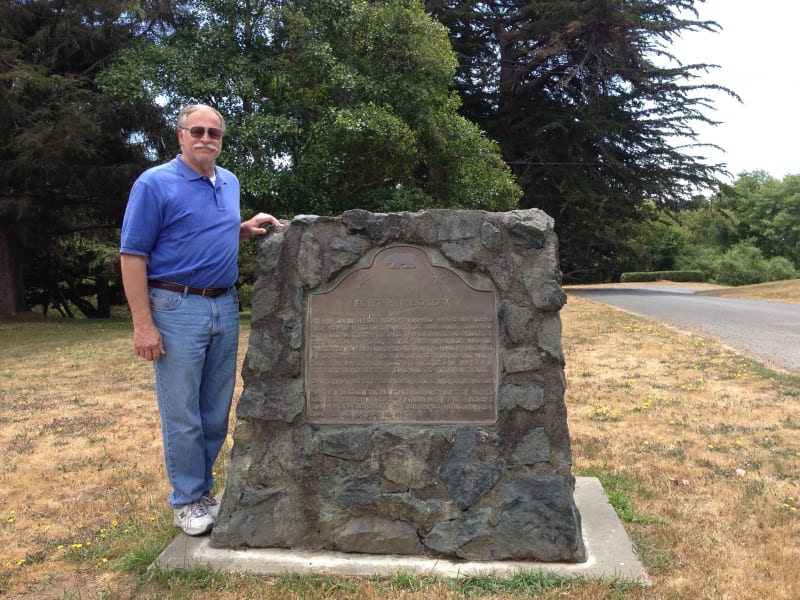 NO. 154 FORT HUMBOLDT - Marker