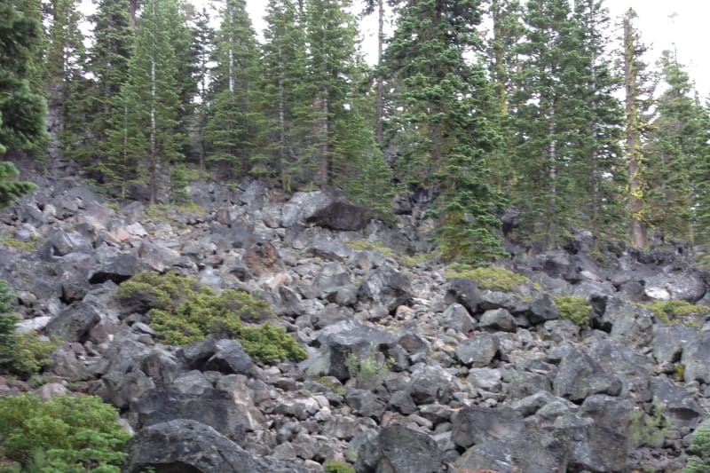 NO. 11 NOBLE PASS ROUTE - Fragments of Lassen Peak