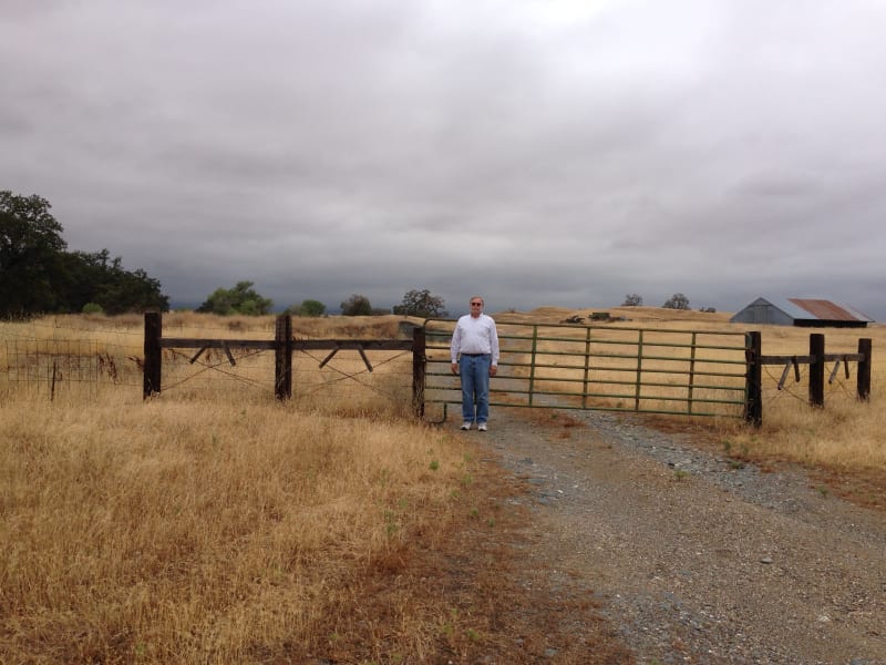 NO. 357 NOMI LACKEE INDIAN RESERVATION - Gates to the property  