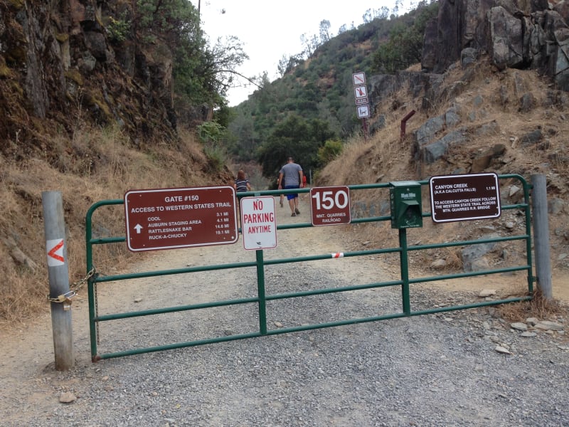 No. 1051 Mountain Quarries Railroad Bridge - Enter through gate on Hwy 49. (El Dorado)