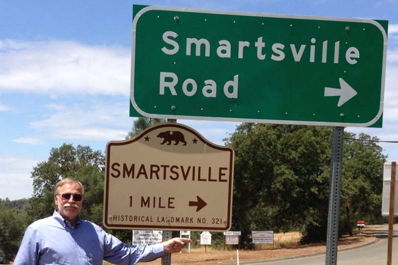 NO. 321 SMARTSVILLE - State Street Sign