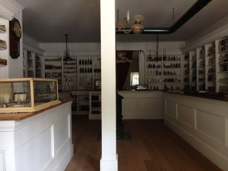 NO. 852 NORTH BLOOMFIELD MINING AND GRAVEL COMPANY - Drug Store Interior