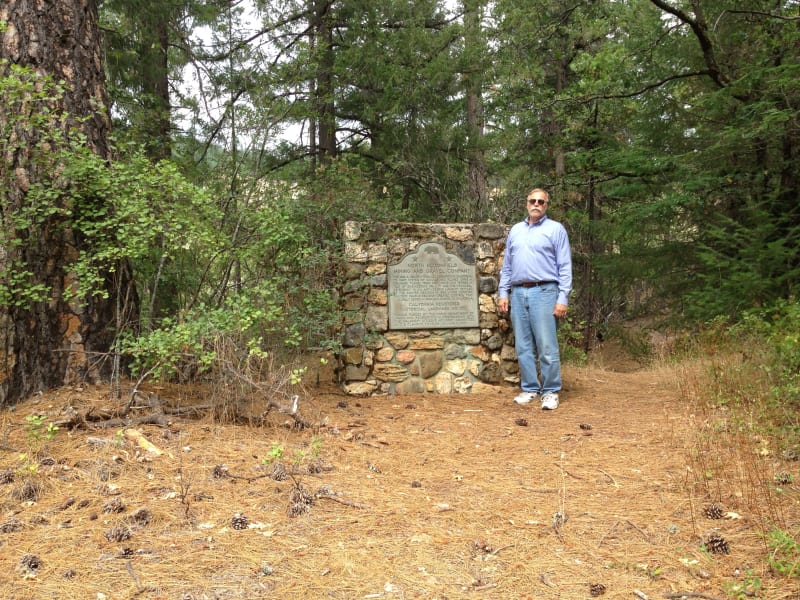 NO. 852 NORTH BLOOMFIELD MINING AND GRAVEL COMPANY - Marker