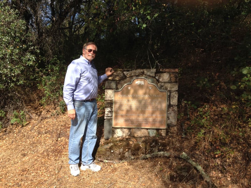 NO. 799 OVERLAND EMIGRANT TRAIL - Marker