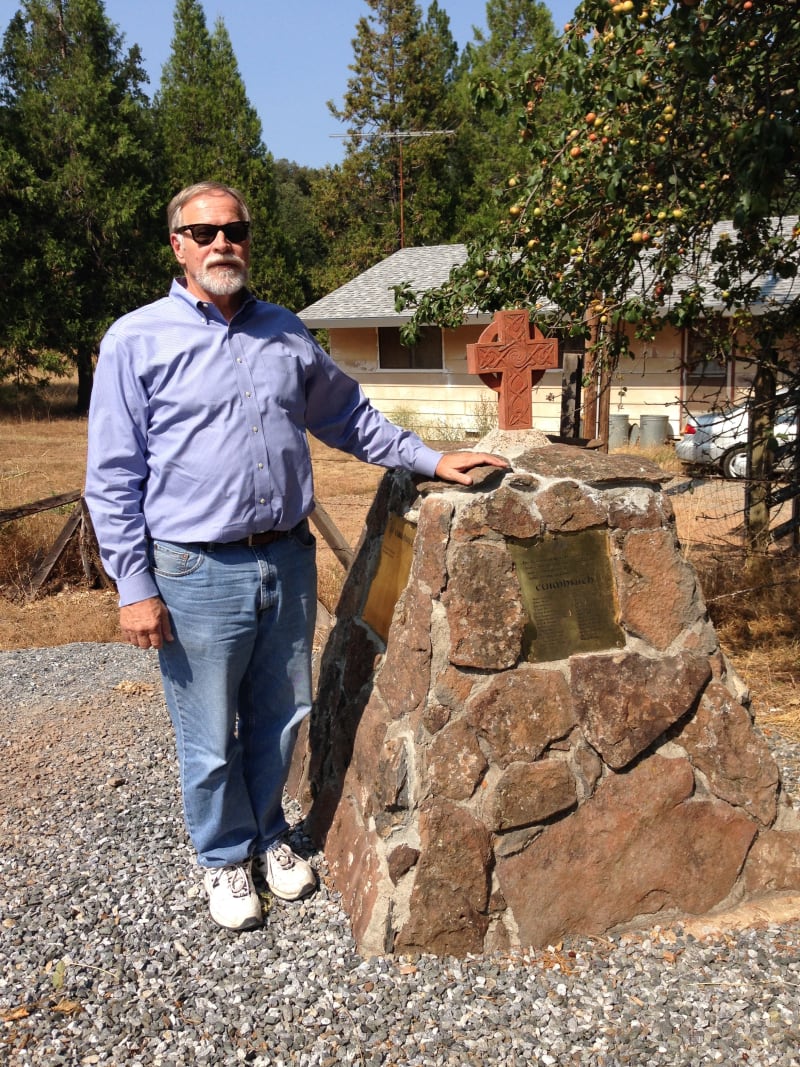 NO. 280 GLENCOE (MOSQUITO GULCH) - Monument to the Early Scottish Settlers of Glencoe