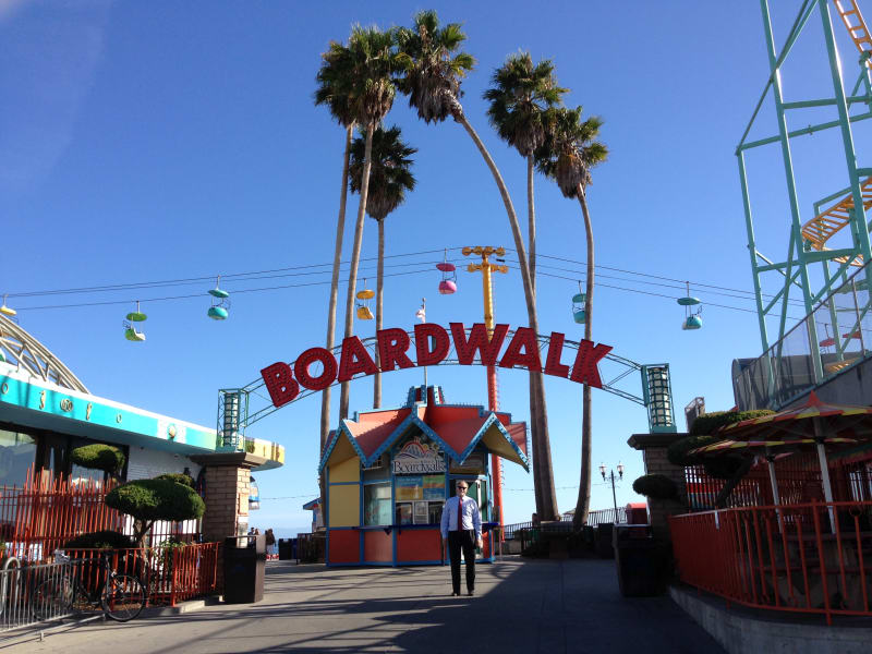 NO. 983 SANTA CRUZ BEACH BOARDWALK - Entrance