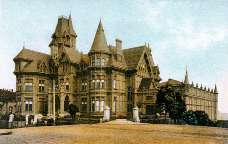 Original Mark Hopkins Mansion on Nob Hill. See link above