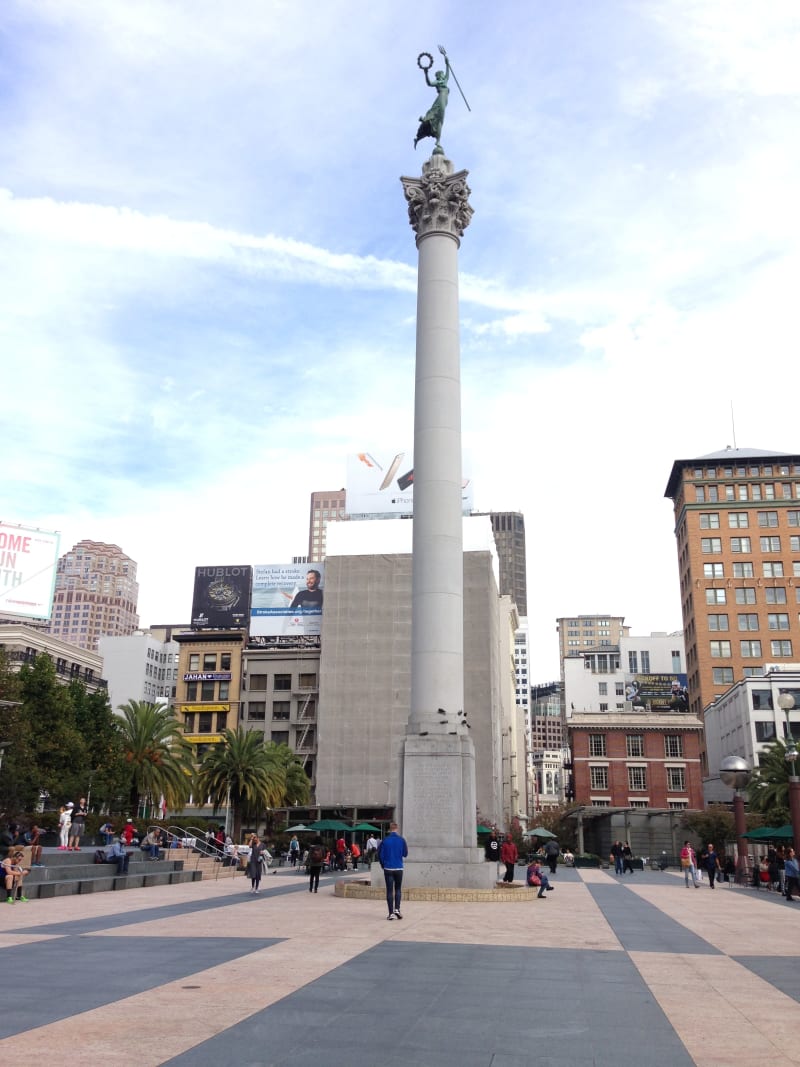 NO. 623 UNION SQUARE -  Dewey Monument 