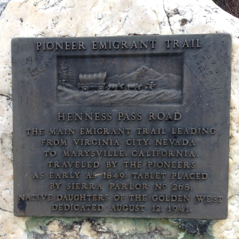 NO. 421 HENNESS PASS ROAD - Private Plaque