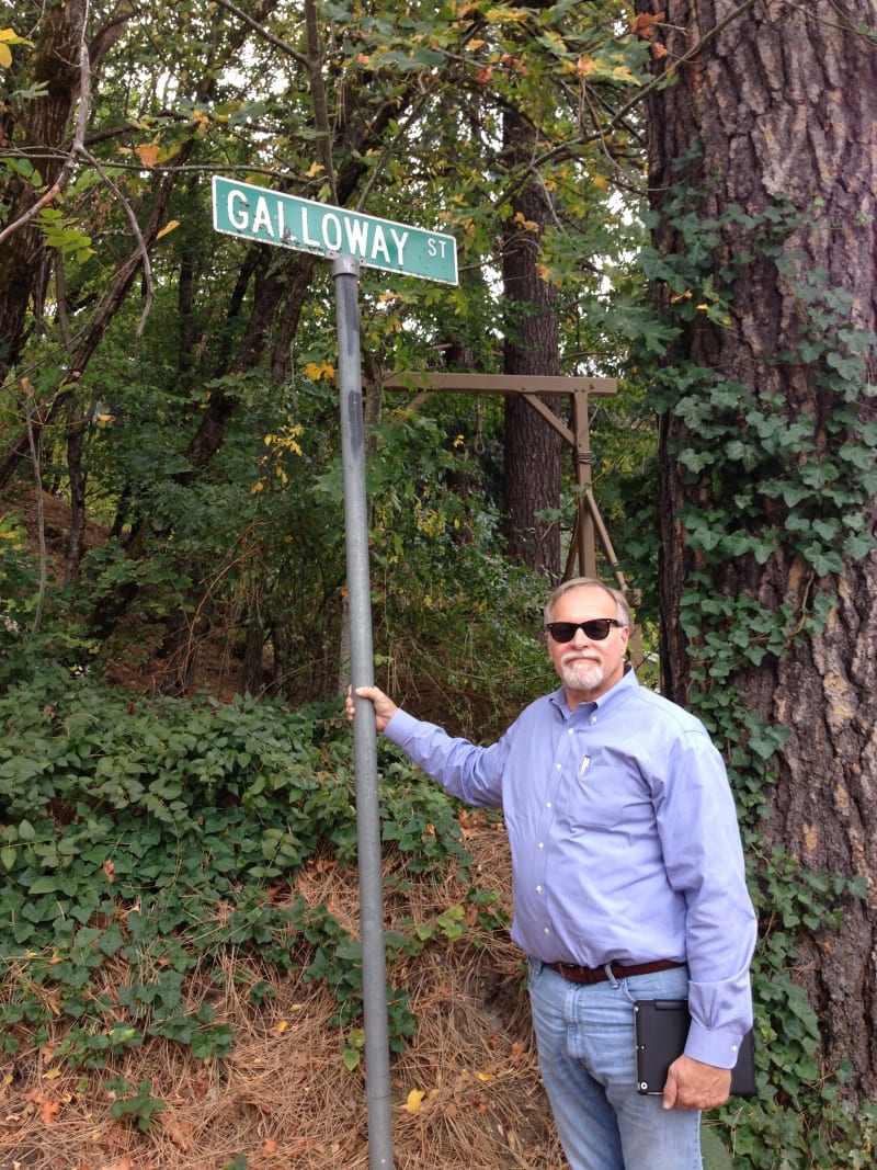 NO. 971 SIERRA COUNTY SHERIFF'S GALLOWS - Galloway Street