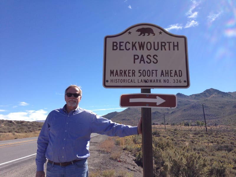 NO. 336 BECKWOURTH PASS - Road Sign