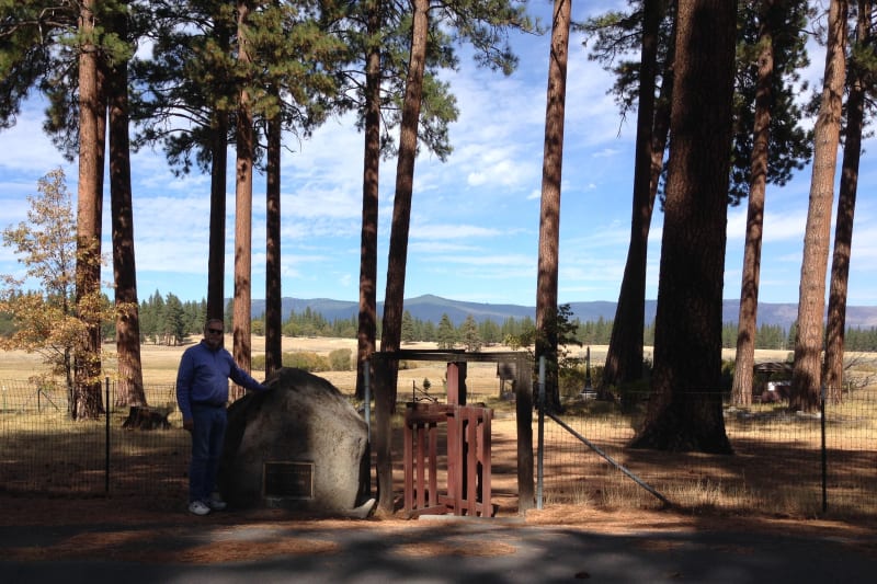 NO. 565 PETER LASSEN GRAVE 