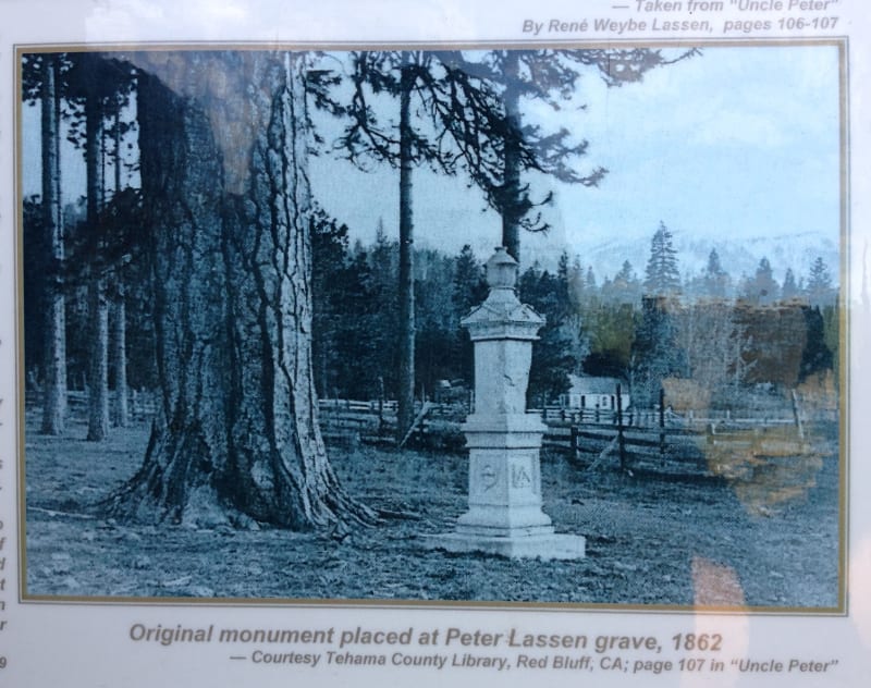 NO. 565 PETER LASSEN GRAVE - 