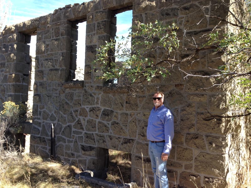 NO. 430 FORT BIDWELL - Remains of the Hospital