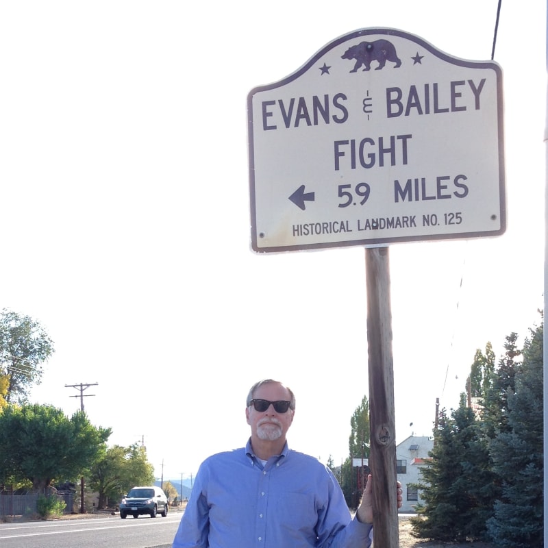 NO. 125 EVANS AND BAILEY FIGHT-  State Street Sign