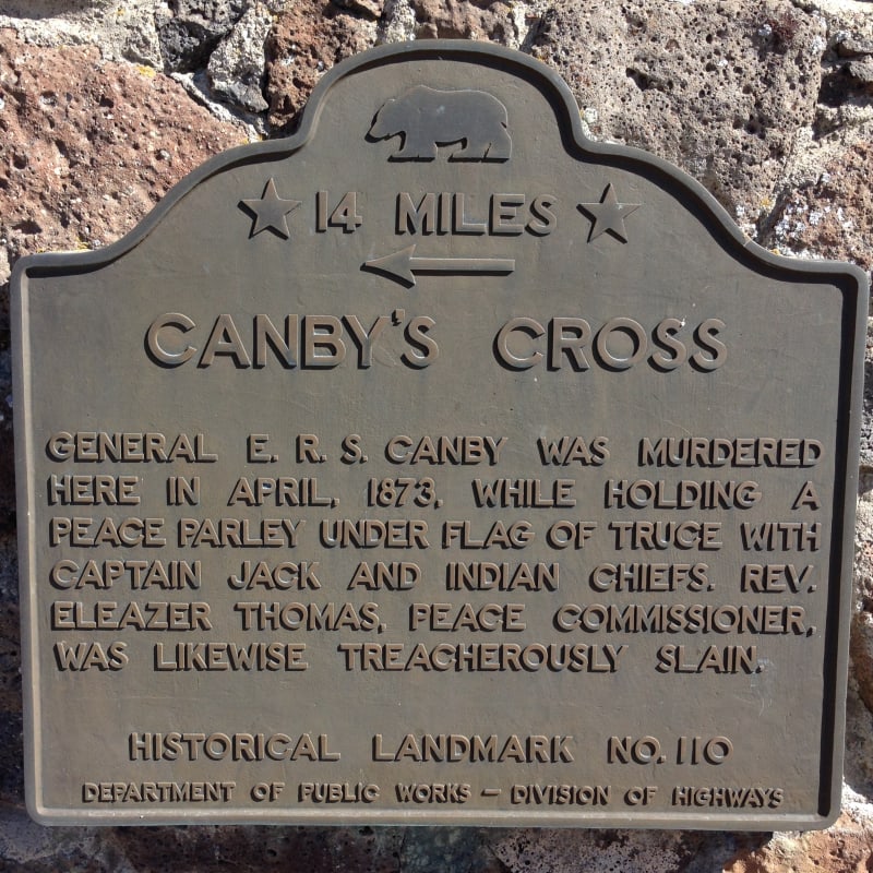 NO. 110 CANBY'S CROSS- First State Plaque