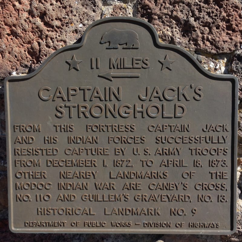 NO. 9 CAPTAIN JACK'S STRONGHOLD - First State Plaque