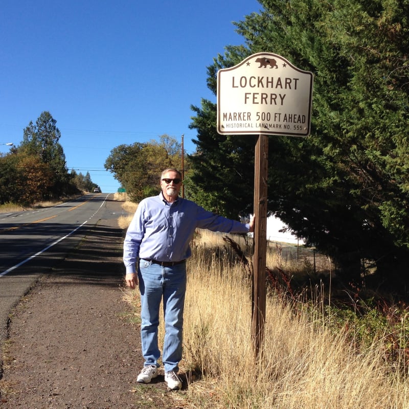 NO. 555 LOCKHART FERRY - Street Sign