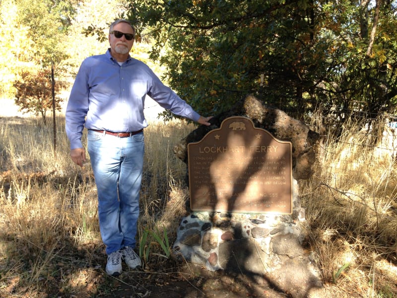 NO. 555 LOCKHART FERRY - Marker