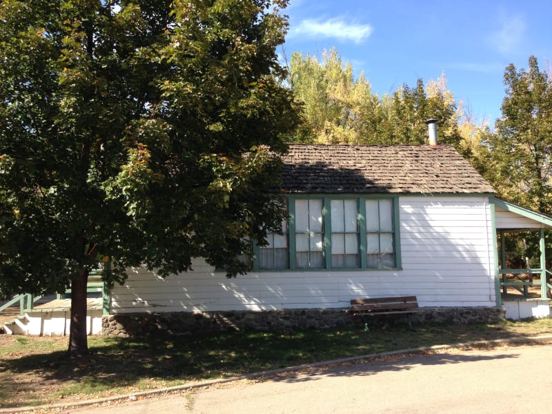 NO. 625 PIONEER SCHOOLHOUSE - Side