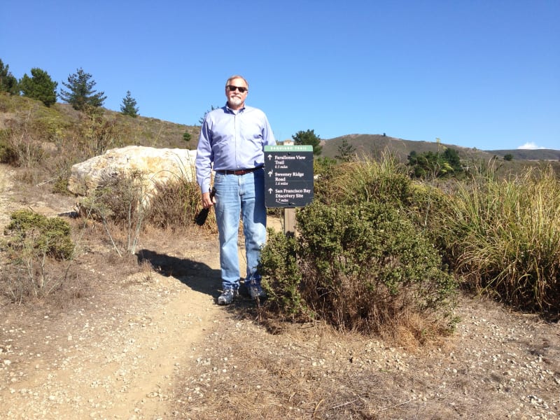 NO. 394 SITE OF THE DISCOVERY OF SAN FRANCISCO BAY - Start of Trail