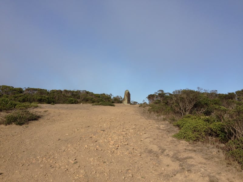 NO. 394 SITE OF THE DISCOVERY OF SAN FRANCISCO BAY - Private Marker at site