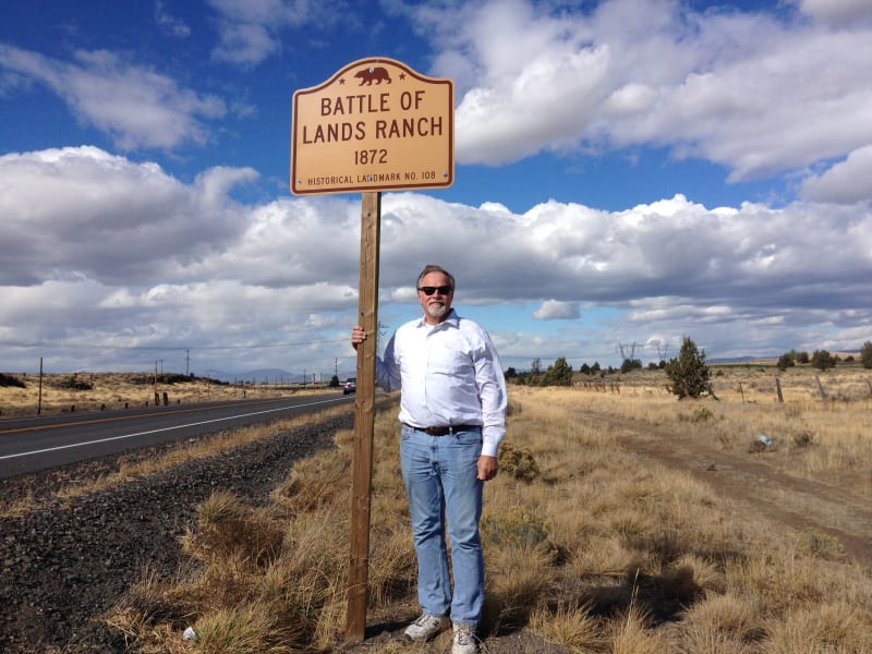 NO. 108 BATTLE OF LAND'S RANCH- Marker