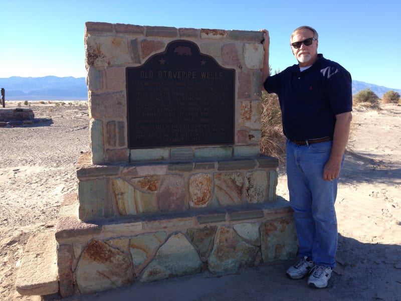 NO. 826 OLD STOVEPIPE WELLS - State Marker