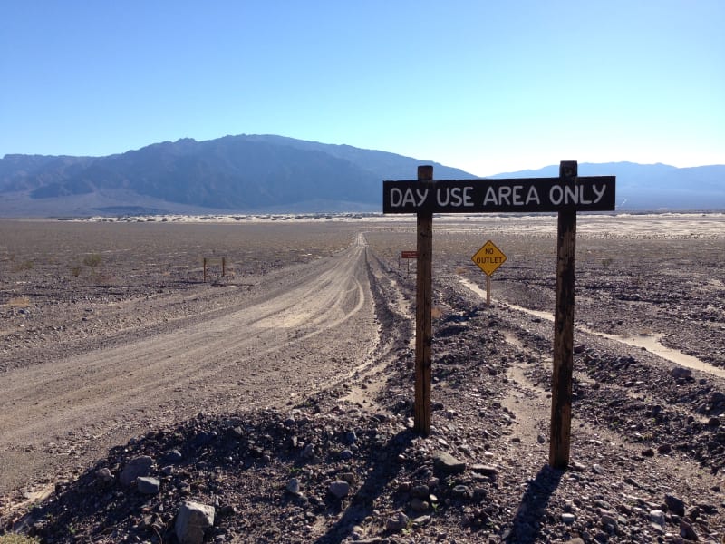 NO. 826 OLD STOVEPIPE WELLS - Turn off from State Hwy 190