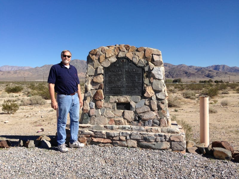 NO. 443 VALLEY WELLS - State Marker