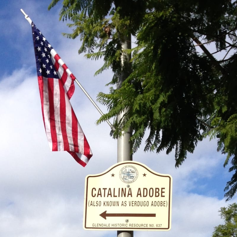 NO. 637 CATALINA ADOBE - State Street Sign