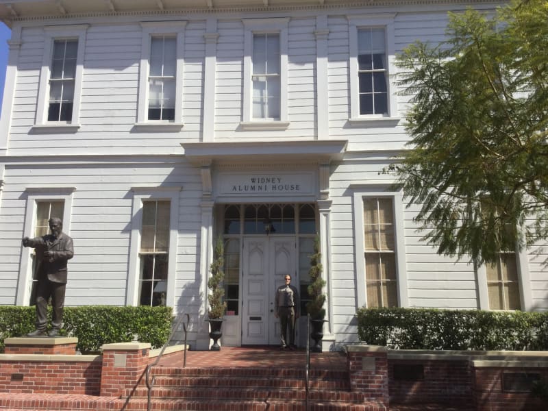 NO. 536 ORIGINAL BUILDING OF THE UNIVERSITY OF SOUTHERN CALIFORNIA -Widney Alumni Hall 