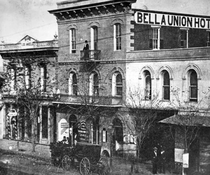 NO. 656 BELLA UNION HOTEL SITE - Old Photo