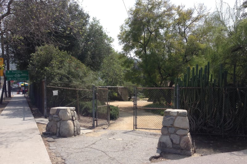 NO. 531 LUMMIS HOME - Front Gate on East Avenue 43