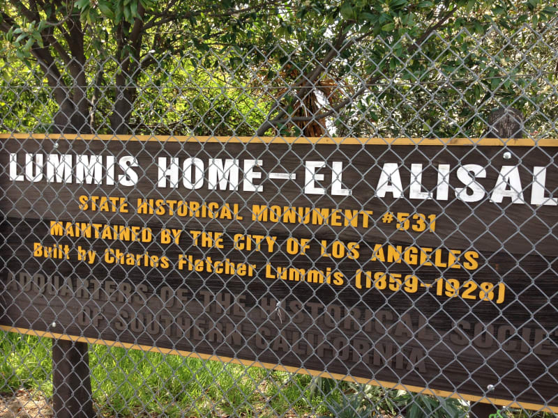 NO. 531 LUMMIS HOME - Sign