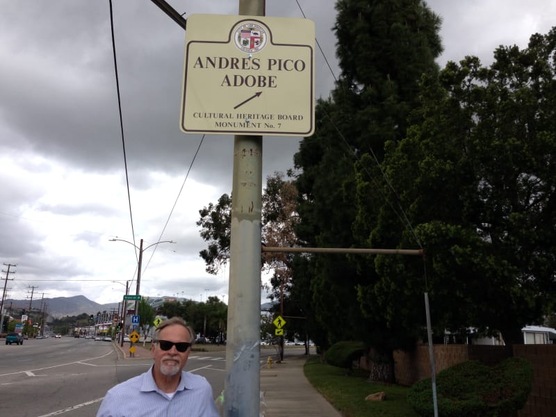 NO. 362 RÓMULO PICO ADOBE - State Street Sign