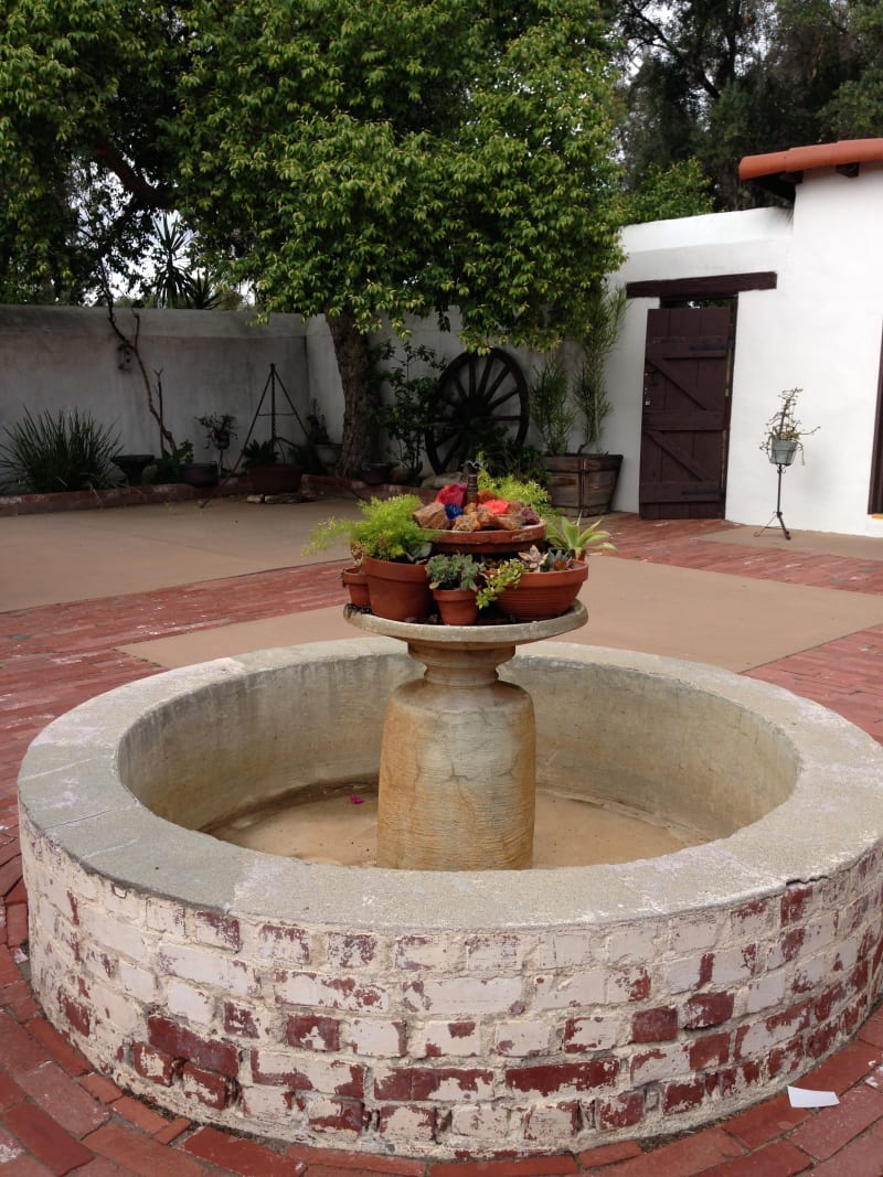 NO. 362 RÓMULO PICO ADOBE - Courtyard