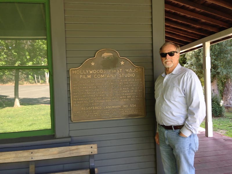 NO. 554 CECIL B. DeMILLE STUDIO BARN - Marker