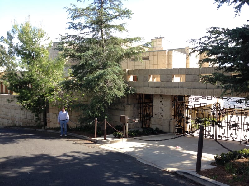 NO. 1011 FRANK LLOYD WRIGHT TEXTILE BLOCK HOUSES (THEMATIC), ENNIS HOUSE -