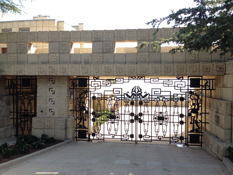 NO. 1011 FRANK LLOYD WRIGHT TEXTILE BLOCK HOUSES (THEMATIC), ENNIS HOUSE -