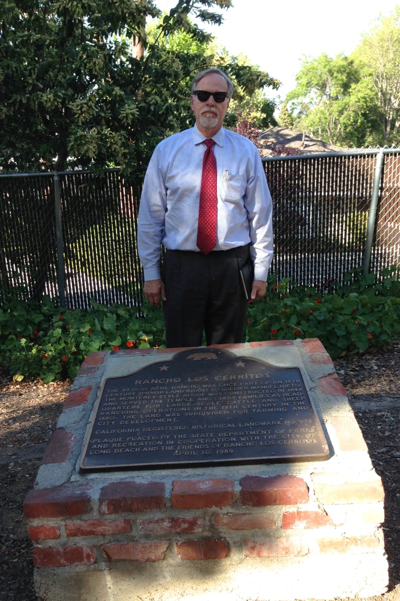 NO. 978 RANCHO LOS CERRITOS HISTORIC SITE - Marker