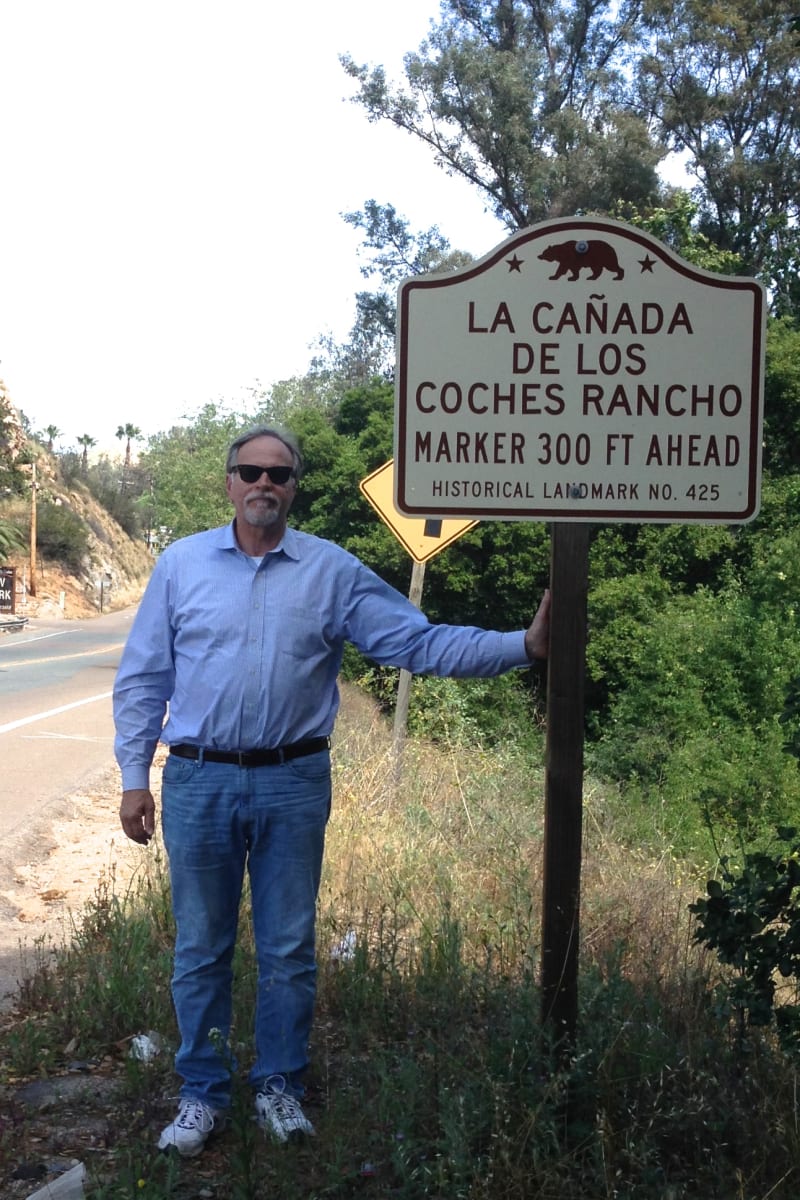 NO. 425 LA CAÑADA DE LOS COCHES RANCHO - Street Sign