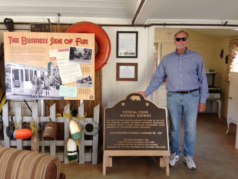 1050 CRYSTAL COVE HISTORIC DISTRICT - State Plaque