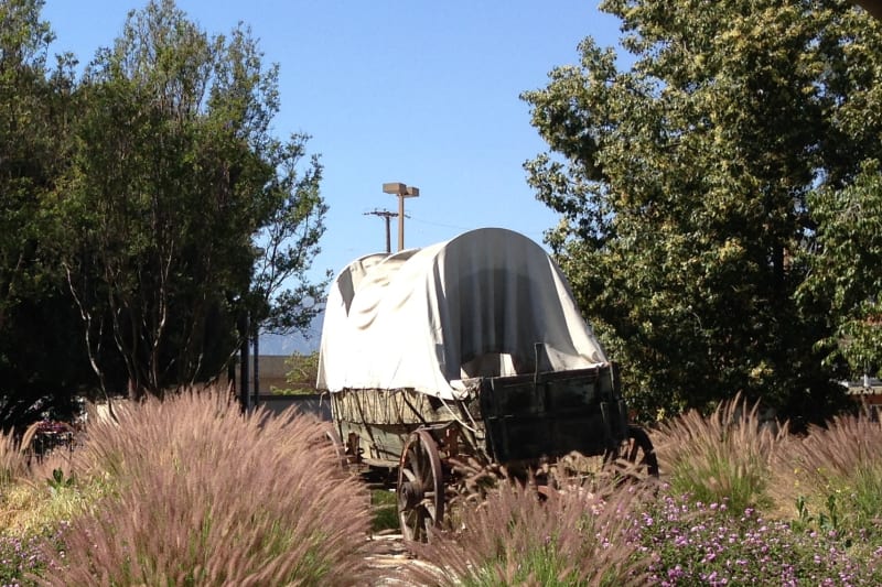 NO. 975 EL MONTE-FIRST SOUTHERN CALIFORNIA SETTLEMENT BY IMMIGRANTS FROM UNITED STATES -  Old Wagon