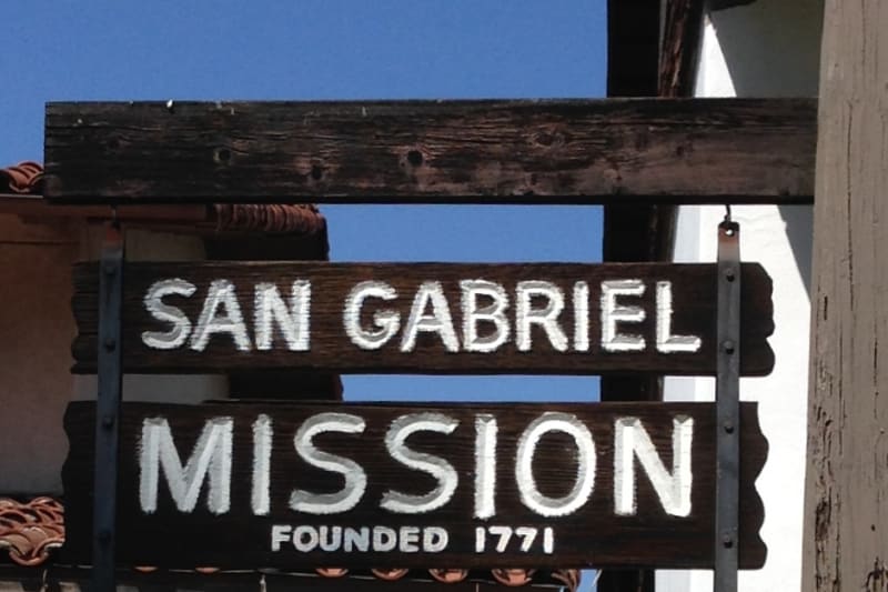 CHL #158 Mission San Gabriel Arcángel