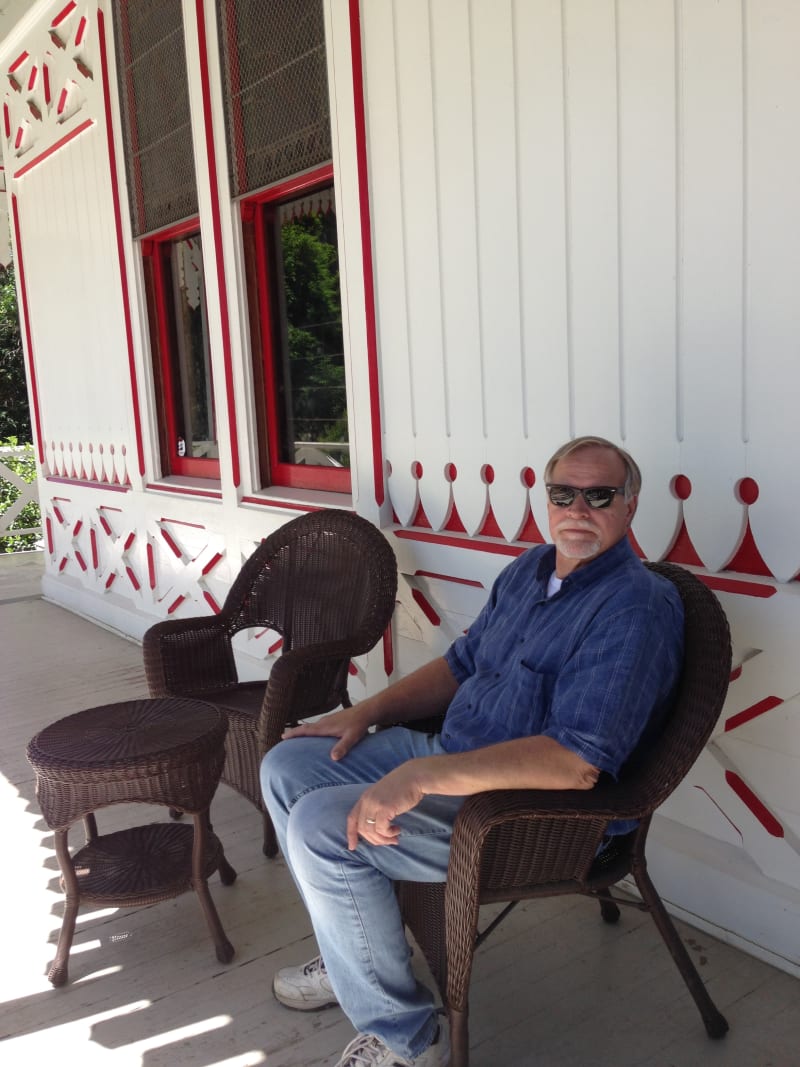 orchNO. 367 E. J. BALDWIN'S QUEEN ANNE COTTAGE - Porch