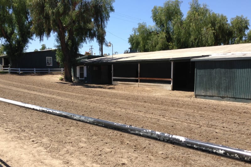 NO. 934  SANTA ANITA ASSEMBLY CENTER - Horse Stalls